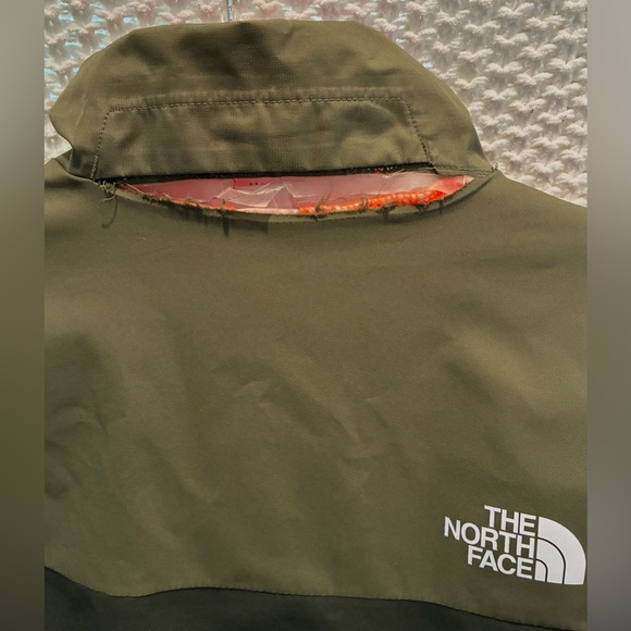 North Face Boy’s Freedom Extreme Insulated Jacket, Camo & Orange; Size L  14/16 - Picture 3 of 14